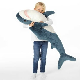 6/4-11 スーパーSALE P最大47倍 限定3%オフクーポン! 父の日 IKEA イケア BLAHAJ ブローハイ 103.735.89 ぬいぐるみ シャーク shark 抱き枕 サメ 鮫 (100CM)