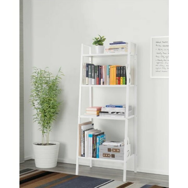 楽天市場】完成品 IKEA イケア LERBERG シェルフユニット ホワイト 