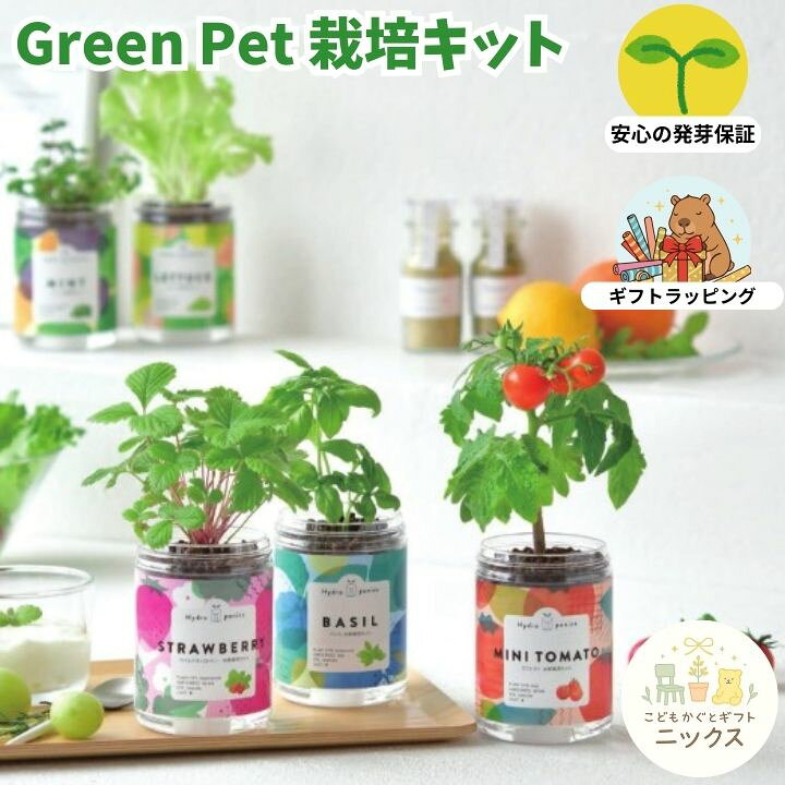 楽天市場】栽培キット 水耕栽培キット 室内 初心者 グリーンペット 