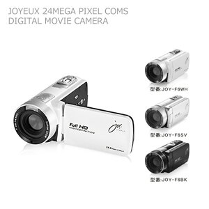 yVňlɒ풆 2400fÎ~Ή nfBJ JOY-F6 WH BK SV zCg ubN Vo[ ^ 800f CMOS fW^[r[J tHD WC Be L^ ^ 