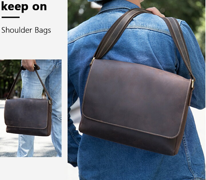 楽天市場 30日pt5倍cp5 ショルダーバッグ メッセンジャーバッグ メンズ 本革 レザー ブランド 斜めがけ かっこいい ショルダーバック 皮 小さめ カジュアル メッセンジャーバック 横型 横長 通勤 通学 人気 おすすめ シンプル おしゃれ 鞄 かばん 30代 40代 50代 60