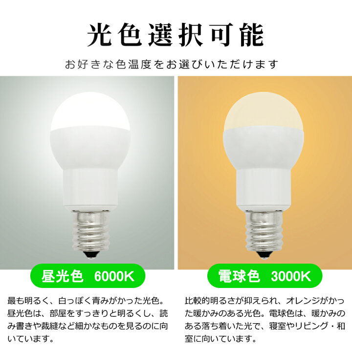 楽天市場】【楽天1位6冠】ミニクリプトン電球 E17 小型電球 ミニ 