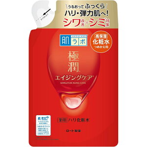 肌ラボ 極潤 薬用ハリ化粧水 つめかえ用170mL ロート製薬 医薬部外品