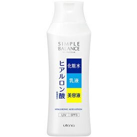 シンプルバランス うるおいローション 220mL UVカット SPF5 乳状保湿液 ウテナ