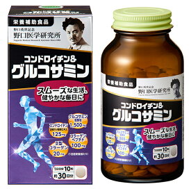 コンドロイチン＆グルコサミン (390mg×300粒) 栄養補助食品 野口医学研究所