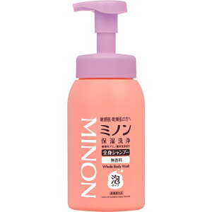 ミノン 全身シャンプー泡タイプ 500mL 医薬部外品 第一三共ヘルスケア