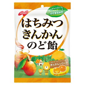 ＜在庫限り！＞ はちみつきんかんのど飴 110g ノーベル製菓