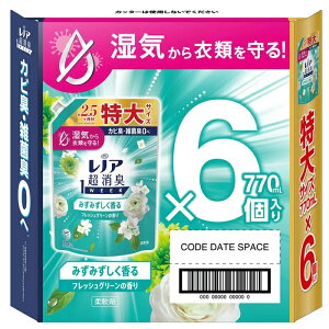 mA L1WEEK tbVO[̍ 770mL×6 _ ߂p ܂Ƃߔ _dグ P&G