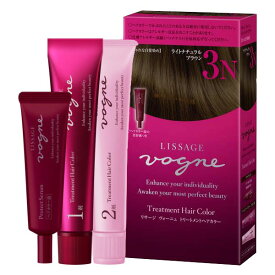 リサージ LISSAGE VOGNE ヴォーニュ トリートメントヘアカラー 3N ライトナチュラルブラウン カネボウ 医薬部外品