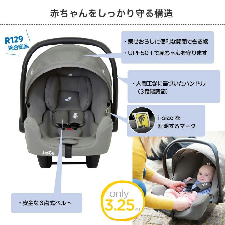 楽天市場】【レンタル】 ベビーシート ジョイー アイスナグ ISOFIX対応 