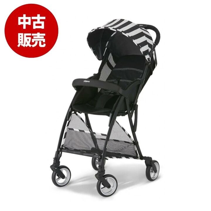 楽天市場】【メンテナンス済み中古】 B型ベビーカー ビングル モノクロ 