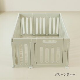 DONO&DONO　ベビールーム　2way　ベビーサークル　ベビーゲート　ベビーフェンス　ドアパネル付　ノンスリップパッド付き