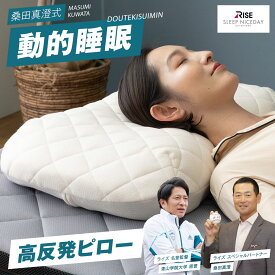 【送料無料】RISE Sleep Niceday 桑田真澄式 動的睡眠 ハイブリッドピロー