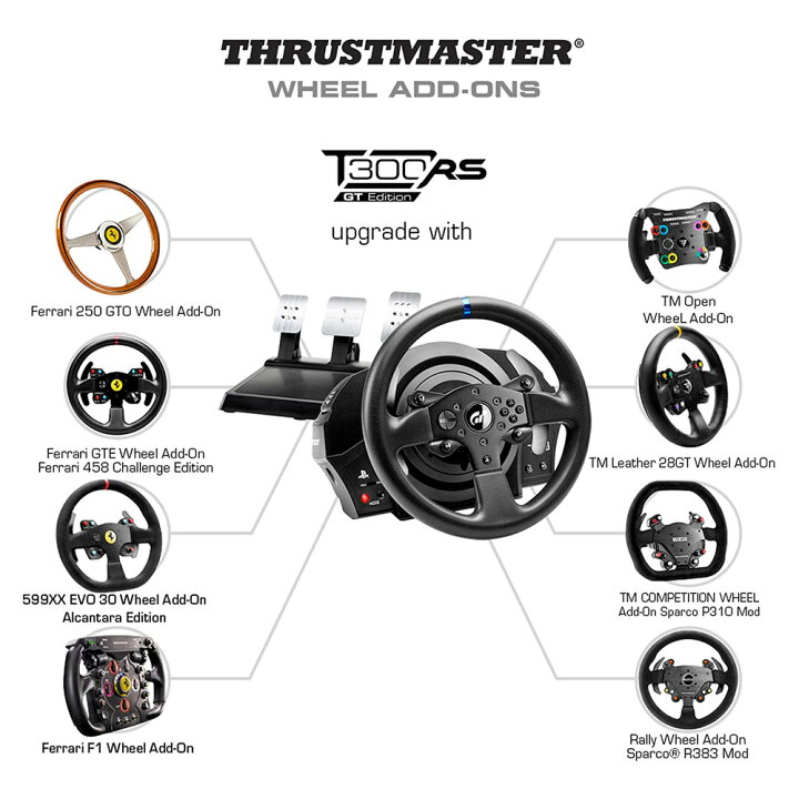 楽天市場】【数量限定セール】 Thrustmaster スラストマスター T300RS 