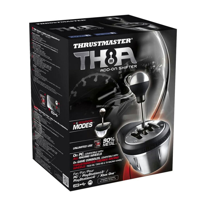 楽天市場】Thrustmaster スラストマスター TH8A Add-On Shifter ギア 