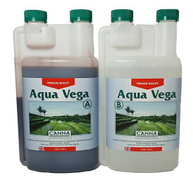 CANNA Aqua Vega A/B 1Lセット 5Lセット 水耕栽培 液体肥料 ベース肥料