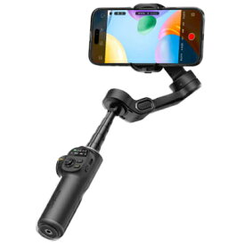 スマホ スタビライザー 3軸 ジンバル 自動追従 手ブレ補正 伸縮 自撮り棒 Bluetooth 軽量 セルフィー セルカ棒 スマートフォン 安定撮影 三脚付き 折りたたみ 動画配信 Yotuber Vlog iPhone15 16/Androidスマホ対応 AOCHUAN