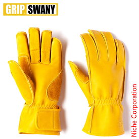 グリップスワニー G-2 ライディングモデル スワニーイエロー GRIP SWANY アウトドア 焚き火 グローブ キャンプ 牛革 手袋 バイク 注目商品