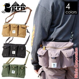 grn outdoor TEBURA BAG WANCAN GO9414Q ショルダーバッグ アウトドア バッグ キャンプ バック 缶 ビール 肩掛け nocu