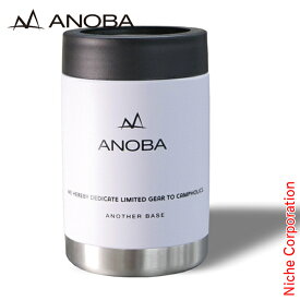 【土日も休まず出荷！】ANOBA(アノバ) バキュームカンホルダー ホワイト AN060 水筒 ボトル 缶ホルダー 350ml缶対応 保冷 売り尽くし 在庫処分