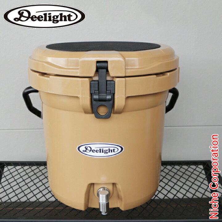 楽天市場】ディーライト Deelight アイスバケット 5ガロン 18.9L タン 