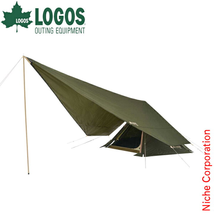 楽天市場】ロゴス テント ツーリング ツーリングTepee タープセット 