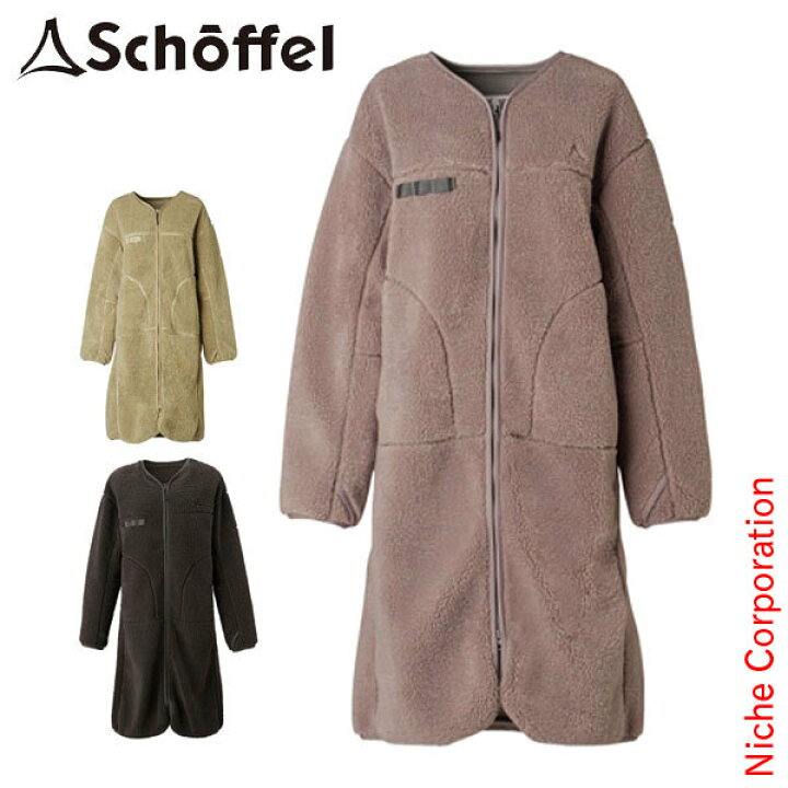 楽天市場】ショッフェル ボアフリースコート Schoffel 8014262 
