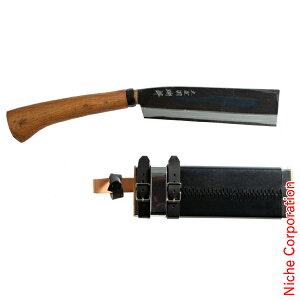 土佐打刃物 瑞鋒 腰鉈 木製鞘付き T-105 日本製 なた こしなた コシナタ