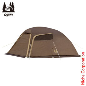 【土日も休まず出荷！】ogawa ( オガワ ) ステイシー ファルダ 2618 ドームテント アウトドア ドーム型テント キャンプ テント 前室 2人 3人 スカート メッシュ