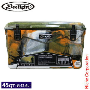 �f�B�[���C�g Deelight �A�C�X�����h�N�[���[ 45QT �I�����W�J�� DLIGHT392 �N�[���[�{�b�N�X ��^ �A�E�g�h�A �N�[���[ �L�����v ���ڏ��i