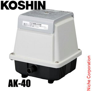 工進 浄化槽用エアーポンプ コーシンブロワポンプ AK-40 0718502