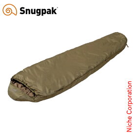 スナグパック シュラフ ソフティー エリート3 レフトジップ コヨーテ SP20029CT 寝袋 マミー型 化繊シュラフ