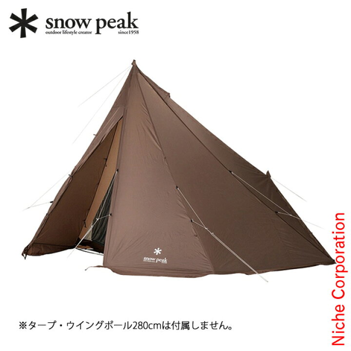 楽天市場】スノーピーク 雪峰祭 タープ エクステンションテント 4 FES 