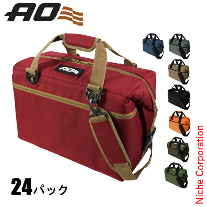 楽天市場】AOクーラー 24パック キャンバス ソフトクーラー AO24 AO
