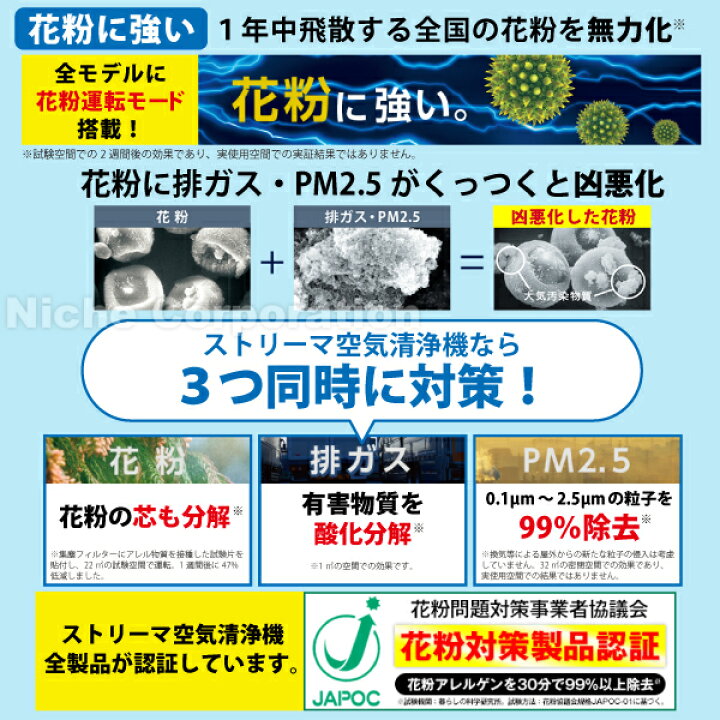 楽天市場】ダイキン 加湿ストリーマ空気清浄機 MCK505A 加湿機能付き  