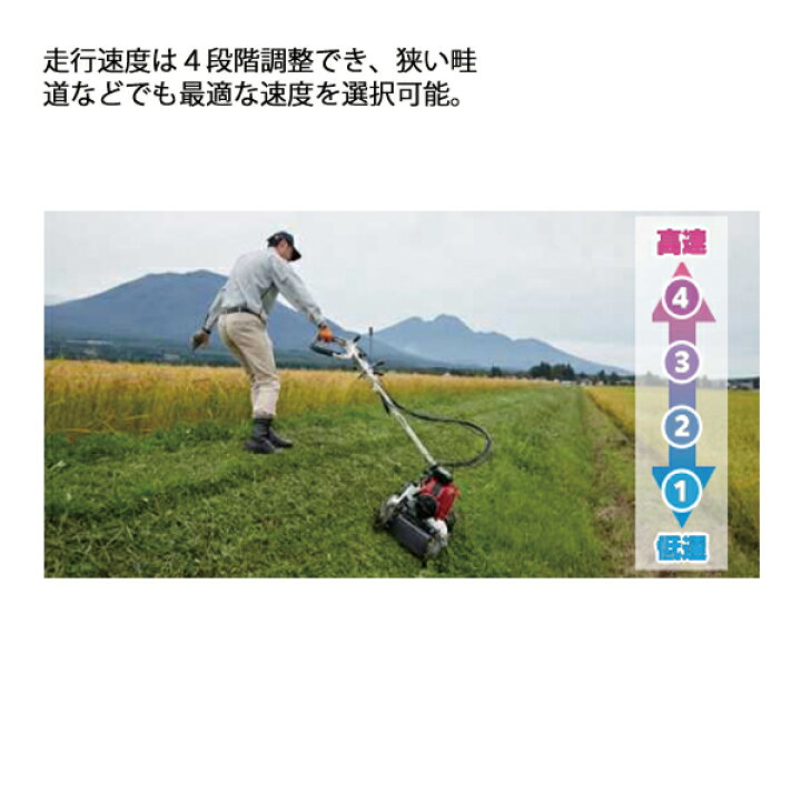 楽天市場】共立 畦草刈機 斜面刈りタイプ 刈幅500mm KIORITZ AZ853A 