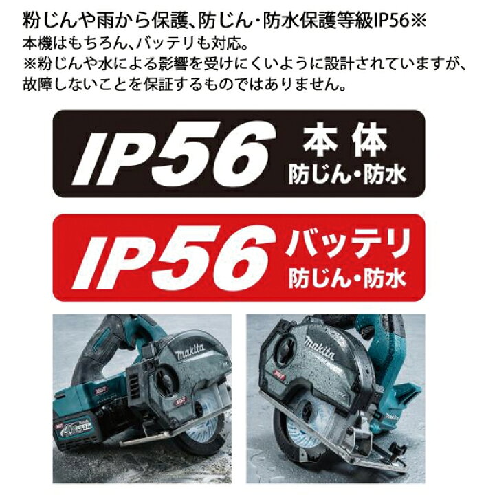 楽天市場】マキタ（makita） 40Vmax 125mm充電式チップソーカッタ 本体 