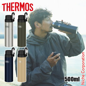 サーモス 保冷炭酸飲料ボトル 0.5L RBAA-500 アウトドア キャンプ ボトル 水筒