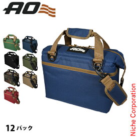 AOクーラーズ 12パック キャンバス ソフトクーラー AO12 クーラーボックス ジャグ 保冷バッグ アウトドア クーラーバッグ アウトドア 保冷 BBQ キャンプ用品 高性能 保冷力 軽量 11L nocu