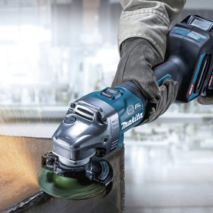 楽天市場】マキタ（makita） 40Vmax 充電式ディスクグラインダ 100mm 