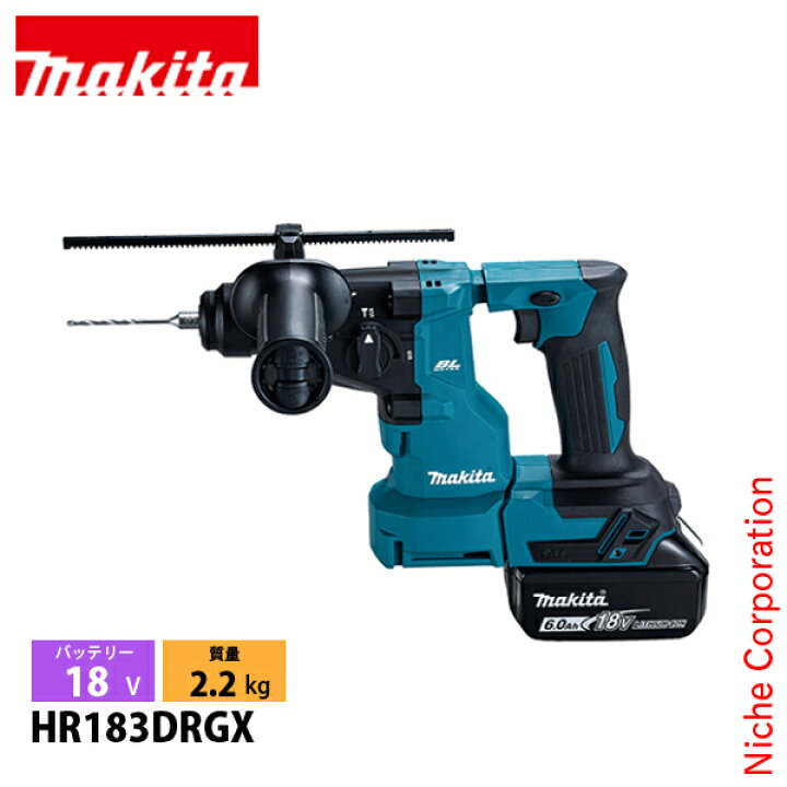 楽天市場】マキタ（makita） 18V 充電式ハンマドリル 18mm バッテリー 