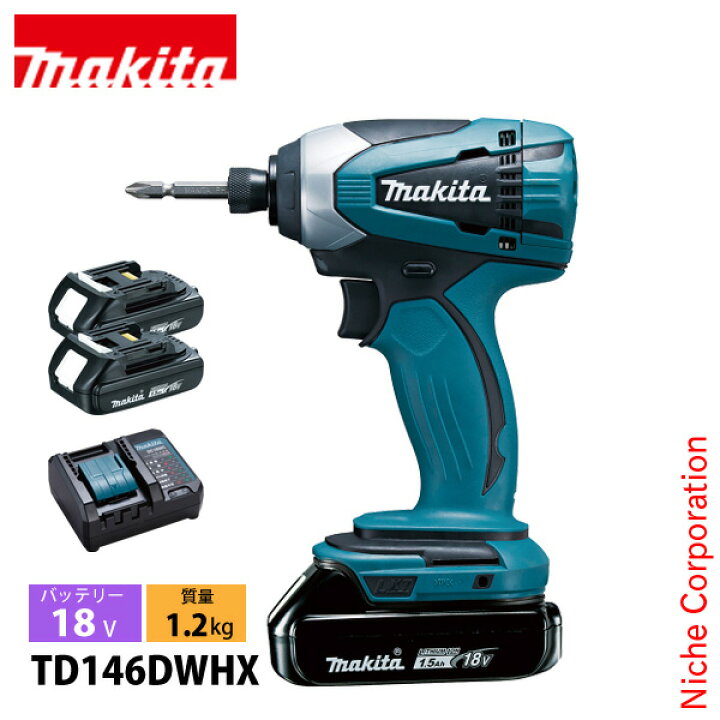 楽天市場】マキタ（makita） 18V 充電式インパクトドライバ バッテリー 