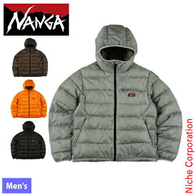 ナンガ オーロラテックスライト ダウン ジップフーディー N2530-0B972A アウトドア ウェア アウター メンズ NANGA 軽量 防水 透湿 襟なし フーディー フード
