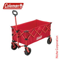 楽天市場】coleman キャリーカート 赤の通販