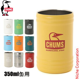 チャムス キャンパーウェーブカンホルダー CH62-2249 アウトドア キャンプ ボトル キャンプ用品 350ml 缶ホルダー 保冷 保温 真空断熱構造 ステンレス 注目商品
