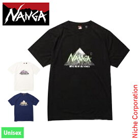 ナンガ 別注 ビヨンド バウンダリーズ Tシャツ 26SZ-022 アウトドア ウェア トップス ユニセックス NANGA 半袖 吸水速乾 イージーケア 抗ピリング性 男女兼用 男性 女性