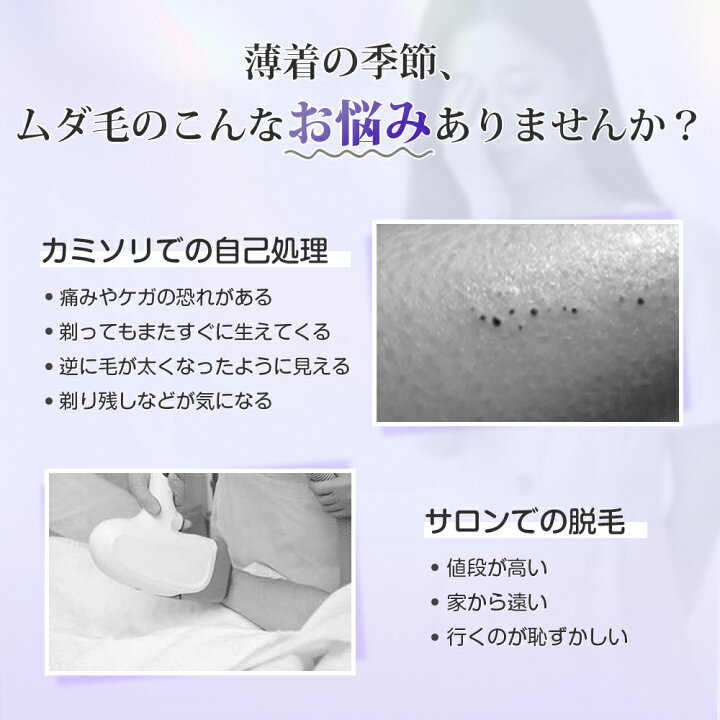 楽天市場】【60日返金保証】脱毛器 ipl脱毛器 vio 家庭用 脱毛器 IPL 