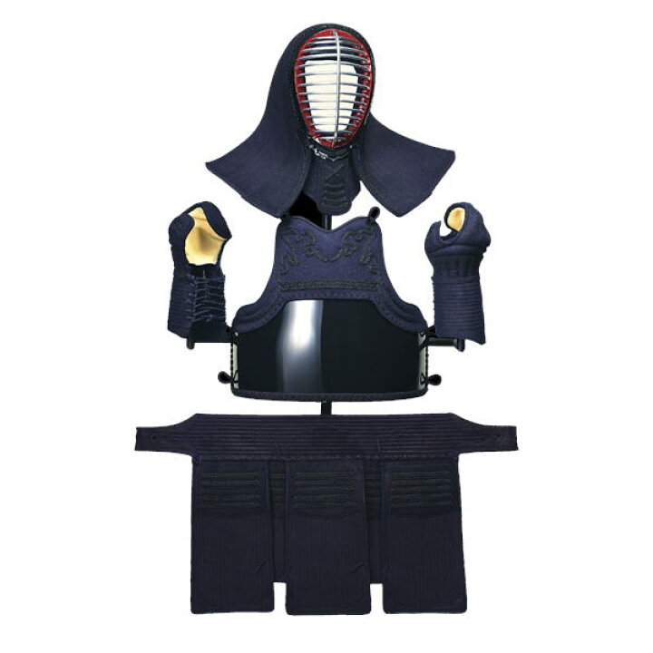 楽天市場】剣道防具セット 松勘工業 閃 BLUE 総紺革セット (中 大 