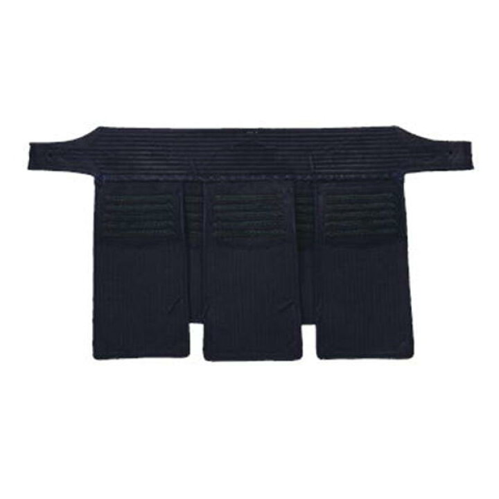 楽天市場】剣道垂 松勘工業 閃 BLUE 総紺革 垂単品 (中 大 サイズ 
