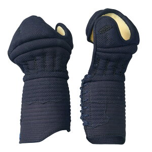 剣道小手 甲手 松勘工業 閃 BLUE 顎ヘリ紺革 甲手 (S~LLサイズ) 【刺繍ネーム無料(3文字まで)】